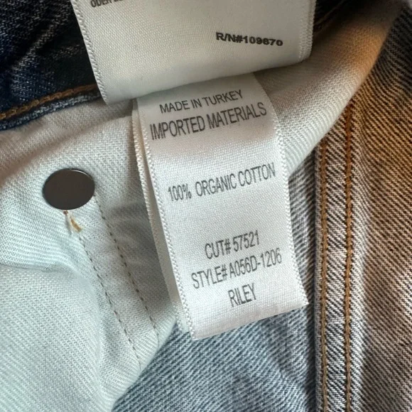 Agolde Riley Jean Straight Leg size 27 - Picture 5 of 7